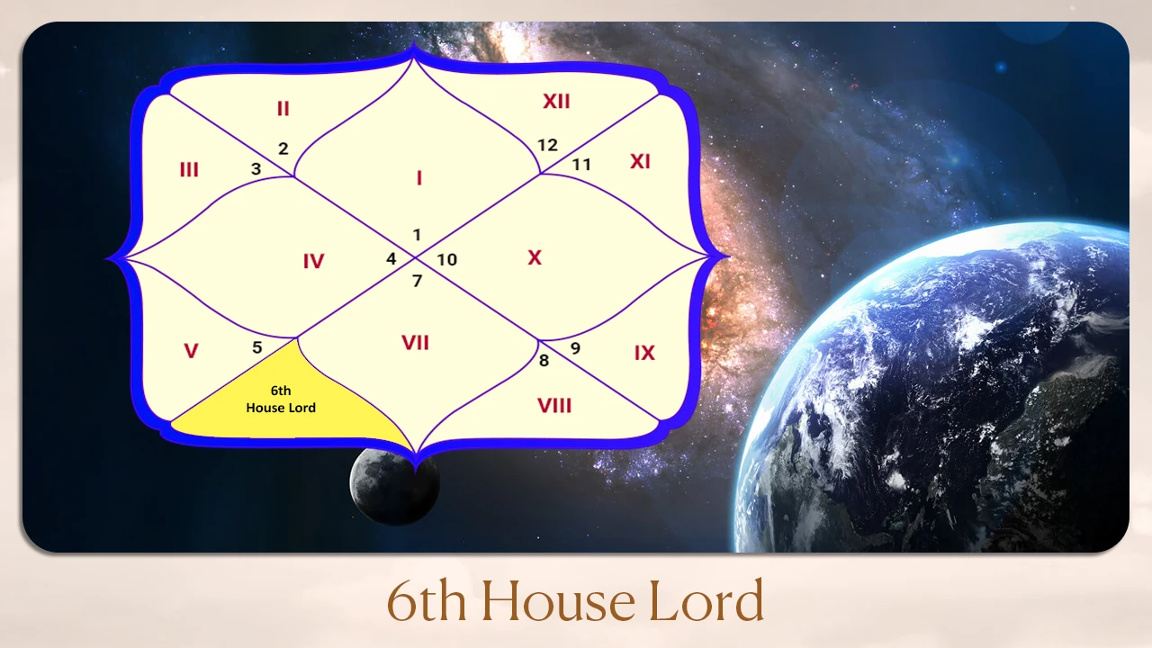 6th house lord